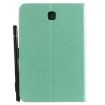 Samsung Galaxy Tab A8.0 T350 Green Leather Case with Holder & Card Slots - 3