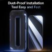 iPhone 15 Baseus Sapphire Dustproof Peep-proof Tempered Glass Film - 6