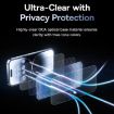 iPhone 15 Baseus Sapphire Dustproof Peep-proof Tempered Glass Film - 8