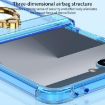 Samsung Galaxy Z Flip7 5G Silicone Case with Ring Holder - Transparent Orange - 9