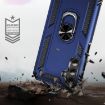 Samsung Galaxy A25 5G Shockproof Blue TPU + PC Case with Holder - 7