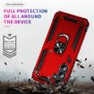 Samsung Galaxy A35 5G Shockproof Red TPU + PC Case with Holder - 4