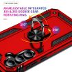 Samsung Galaxy A35 5G Shockproof Red TPU + PC Case with Holder - 6