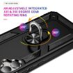 Samsung Galaxy A05 Shockproof TPU + PC Case with Holder - Black - 5