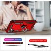 Samsung Galaxy A05 Shockproof Red TPU + PC Case with Holder - 7