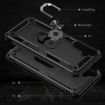 Samsung Galaxy A05s Shockproof TPU + PC Case with Holder - Black - 3