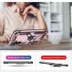 Samsung Galaxy A05s Shockproof Rose Gold Phone Case with Holder - 7