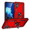 Samsung Galaxy A06 4G Shockproof Red TPU + PC Case with Holder - 1