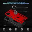Samsung Galaxy A06 4G Shockproof Red TPU + PC Case with Holder - 3