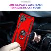 Samsung Galaxy A06 4G Shockproof Red TPU + PC Case with Holder - 6