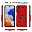 Samsung Galaxy A16 5G Shockproof Red TPU + PC Case with Holder - 2