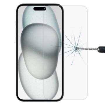 iPhone 15/15 Pro Tempered Glass Film 0.26mm 9H 2.5D Screen Protector - 1