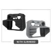 DJI RC 2 Remote Control Silicone Case with Hood - Shockproof, Black - 2