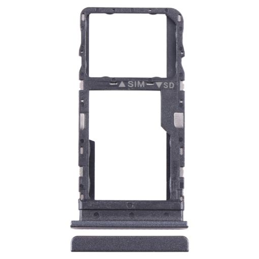TCL 40 SE Original Black SIM + Micro SD Card Tray Replacement - 1