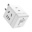 KYFEN USB Smart Mini Multi-function Fast Charging Socket - White - 1
