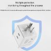 KYFEN USB Smart Mini Multi-function Fast Charging Socket - White - 2