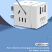KYFEN USB Smart Mini Multi-function Fast Charging Socket - White - 4