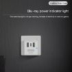 KYFEN USB Smart Mini Multi-function Fast Charging Socket - White - 5