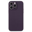 iPhone 15 Pro Berry Purple Liquid Silicone Phone Case - 1