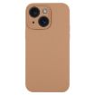 iPhone 15 Plus Light Brown Liquid Silicone Phone Case - 1