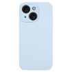 iPhone 15 Plus Sky Blue Liquid Silicone Phone Case - 1