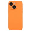 iPhone 15 Plus Orange Liquid Silicone Phone Case - Pure Color - 1