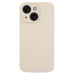 iPhone 15 Antique White Liquid Silicone Phone Case - Pure Color - 1
