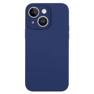 iPhone 14 Plus Royal Blue Liquid Silicone Phone Case - 1