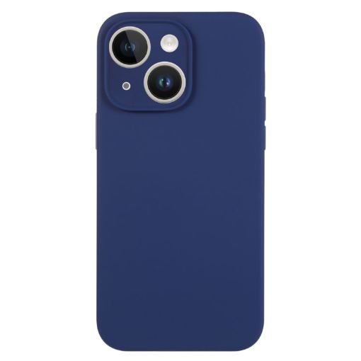 iPhone 14 Plus Royal Blue Liquid Silicone Phone Case - 1