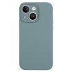 iPhone 14 Pine Needle Green Liquid Silicone Phone Case - 1