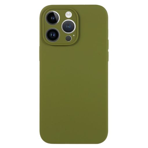 iPhone 14 Pro Pine Forest Green Liquid Silicone Phone Case - 1