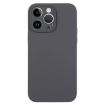iPhone 14 Pro Charcoal Black Liquid Silicone Phone Case - 1