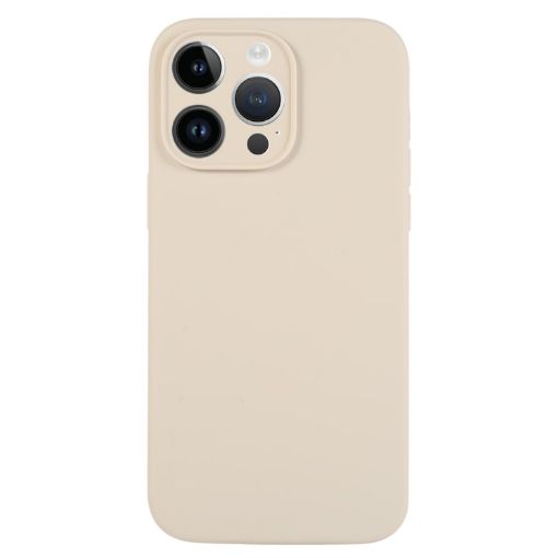 iPhone 14 Pro Max Antique White Liquid Silicone Phone Case - 1