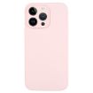 iPhone 13 Pro Max Grey Pink Liquid Silicone Phone Case - 1