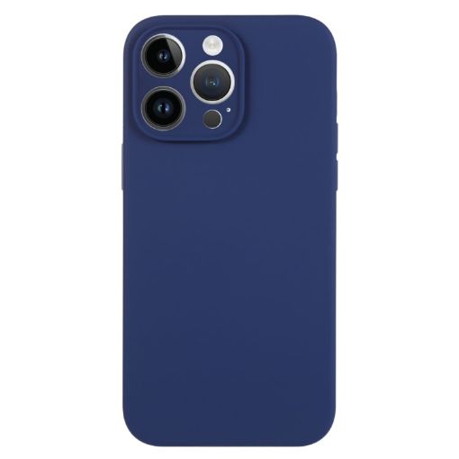 iPhone 13 Pro Royal Blue Liquid Silicone Phone Case - 1