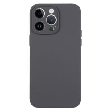 iPhone 13 Pro Charcoal Black Liquid Silicone Phone Case - 1