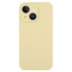 iPhone 13 Creamy Yellow Liquid Silicone Phone Case - 1