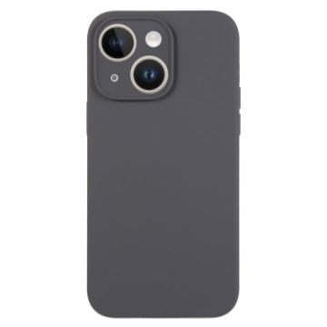 iPhone 13 Charcoal Black Liquid Silicone Phone Case - 1