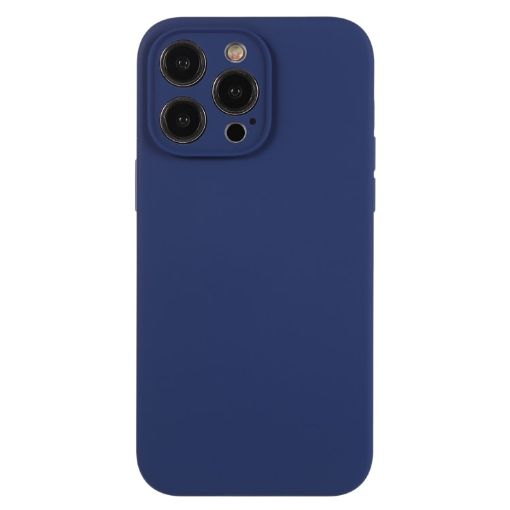 iPhone 12 Pro Royal Blue Liquid Silicone Phone Case - 1