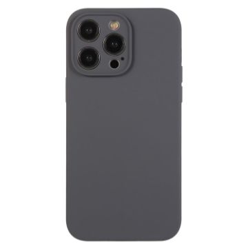 iPhone 12 Pro Charcoal Black Liquid Silicone Phone Case - 1