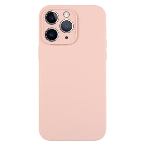 iPhone 11 Pro Max Sand Pink Liquid Silicone Phone Case - 1