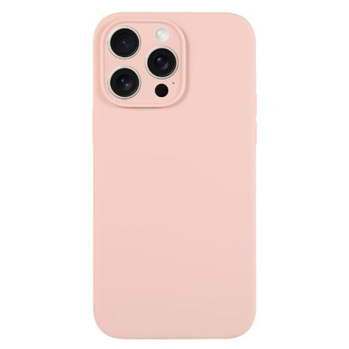 iPhone 16 Pro Max Sand Pink Liquid Silicone Phone Case - 1