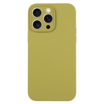 iPhone 16 Pro Max Willow Green Liquid Silicone Phone Case - 1