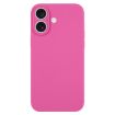 iPhone 16 Plus Pitaya Silicone Phone Case - Pure Color, Fine Pore - 1