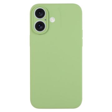 iPhone 16 Mint Green Liquid Silicone Phone Case - Pure Color - 1