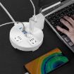 Multi-functional Desktop Socket with USB & Cable - 1.8m Length - 5