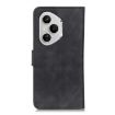 For Honor 400 Pro Global Flip Leather Phone Case Black 160.8mm Retro - 4