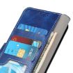 For Honor 400 Pro Global Retro Flip Leather Phone Case - Blue - 7
