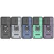 OnePlus 11 5G Blue Shockproof Case with Holder - Sliding Camshield TPU+PC - 6