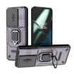 OnePlus 11 5G Purple Shockproof Case with Holder - Camshield TPU + PC - 1
